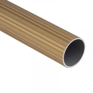 Tubo cortinero dorado