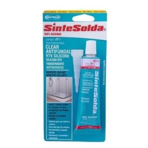 Silicona transparente antihongos